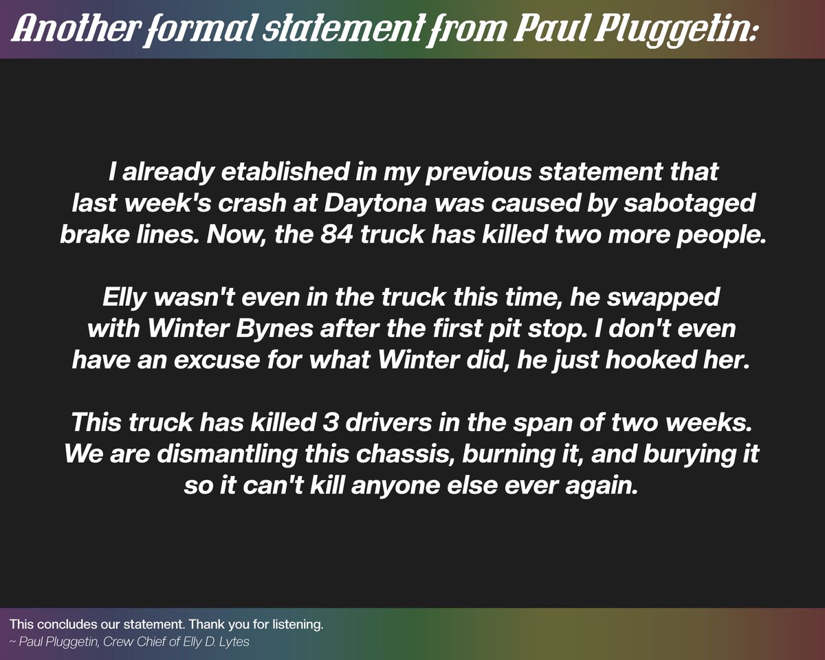 PocketsRob's tweet photo. Statement from the 84 team following today’s horrific events: https://t.co/tH5bHumeNy