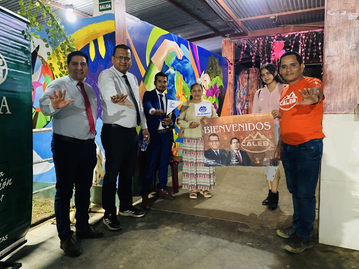 📍San Ignacio Ciudad

📖 Llegamos al tercer centro de predicación del día. Estamos gozosos de ver a nuestra iglesia congregada y dispuesta a escuchar la Palabra de Dios. ☝🏼

#CaravanaDeLaEsperanza #MPN #MisiónCaleb2025 #LaClaveDelCambio