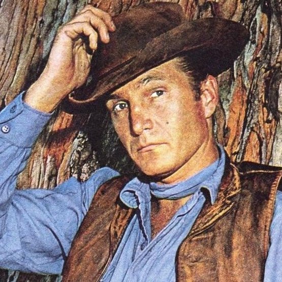 Actor Eric Fleming was #BornOnThisDay July 4, 1925. Remembered for TV's #Rawhide (1959-'66). Born with a club foot, severely beaten by his father &amp; at age 8 tried to kill him with a gun, it jammed. Ran away, homeless, then stardom. Drowned in 1966 (age 41) #RIP #GoneTooSoon #hunk