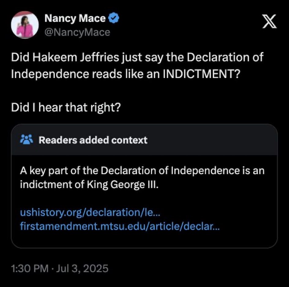 Nancy Mace is really stupid