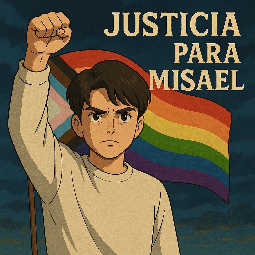 YaajMexico's tweet photo. 🕯️ #JusticiaParaMisaelValdez 🔥 Desde Yaaj México condenamos con profundo dolor e indignación el asesinato de Misael, un joven LGBTIQ+ originario de Matamoros, Tamaulipas. Su vida fue arrebatada el pasado 30 de junio en Guadalupe, Nuevo León, de manera sumamente violenta.

✊🏽 Este crimen no es un hecho aislado: se suma a un contexto sistemático de discriminación, violencia y exclusión que estamos viviendo las personas de la diversidad sexual y de género en todo el mundo. Tan solo en México, este #MesDelOrgullo2025 no paramos de recibir noticias terribles como esta. De hecho, en 2024 se registraron al menos 80 asesinatos de personas de nuestra población. Tan sólo en los últimos tres años, contando 2024, hubieron al menos 233 homicidios LGBTIQ+, 66 en 2023 y 87 en 2022, de acuerdo con registros de la organización @Letraese. Cada caso representa una vida truncada, un proyecto colectivo interrumpido, un grito de justicia pendiente.

⚖️ Exigimos a las autoridades del estado de Nuevo León una investigación expedita, diligente y con perspectiva de género y diversidad sexual. Instamos a que el presunto homicida ya capturado sea profundamente investigado con todas las herramientas de inteligencia y vigilancia que ese gobierno local tiene a su alcance; toda nuestra comunidad estaremos vigilantes para que esta carpeta no quede en impunidad‼️ 

#DescansaEnPoder 🔊 Misael tenía sueños, luchas, afectos, propósito. Su vida importaba, su legado es nuestro. Por él y por todes, no dejaremos de alzar la voz.

#JusticiaParaMisael #AltoALosCrímenesDeOdio #JusticiaSinDiscriminación