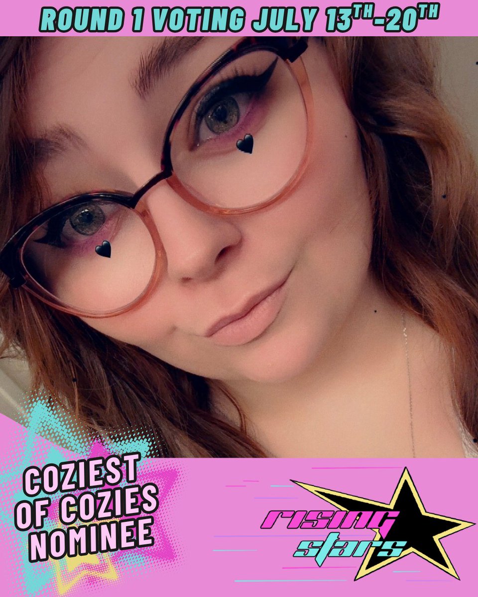 You all nominated me for the Rising Star – Coziest of Cozy award and I’m actually in the running 😭🫶
I rebranded in March to build a soft, safe space—and the fact that you feel that too?? It means everything 🐾☕💕
Voting’s July 13–20—more soon! THANK YOU 💖