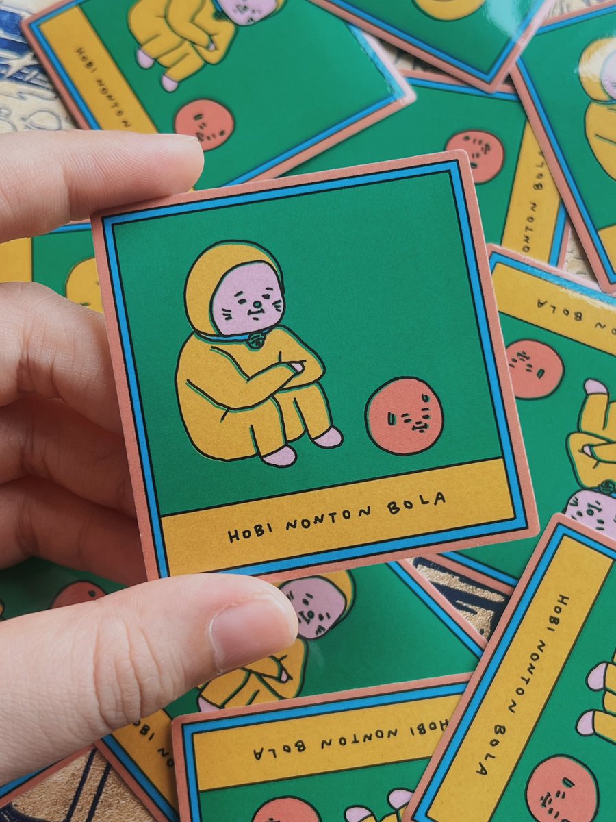 👱🏽: “Hobinya apa?”
Aku: