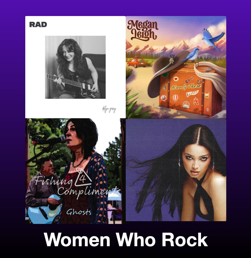 Scott Kash (@scottkash88) on Twitter photo NEW #WomenWhoRock a multi-genre playlist Vol.193 with the best #newmusic
<a href="/iamdelyngrey/">Delyn Grey</a> RAD (hello hello)
#MeganLeighMusic Already There
<a href="/Fishing4Comp/">Fishing4Compliments</a> Ghosts
#SershenAndZaritskaya Edge Of Seventeen (Retrowave Version)
#Spotify
rb.gy/vfg69i
#NewMusic2025 #MultiGenre NEW #WomenWhoRock a multi-genre playlist Vol.193 with the best #newmusic
<a href="/iamdelyngrey/">Delyn Grey</a> RAD (hello hello)
#MeganLeighMusic Already There
<a href="/Fishing4Comp/">Fishing4Compliments</a> Ghosts
#SershenAndZaritskaya Edge Of Seventeen (Retrowave Version)
#Spotify
rb.gy/vfg69i
#NewMusic2025 #MultiGenre