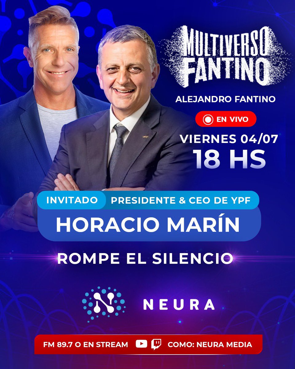 ATENCION
Mañana a las 18 hs.