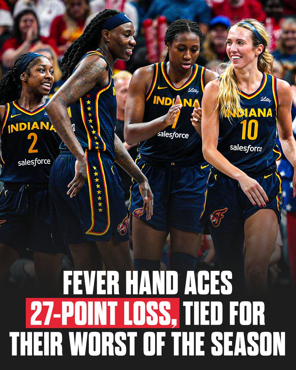 Indiana was DOMINANT en route to its first win over Las Vegas since 2019 😤