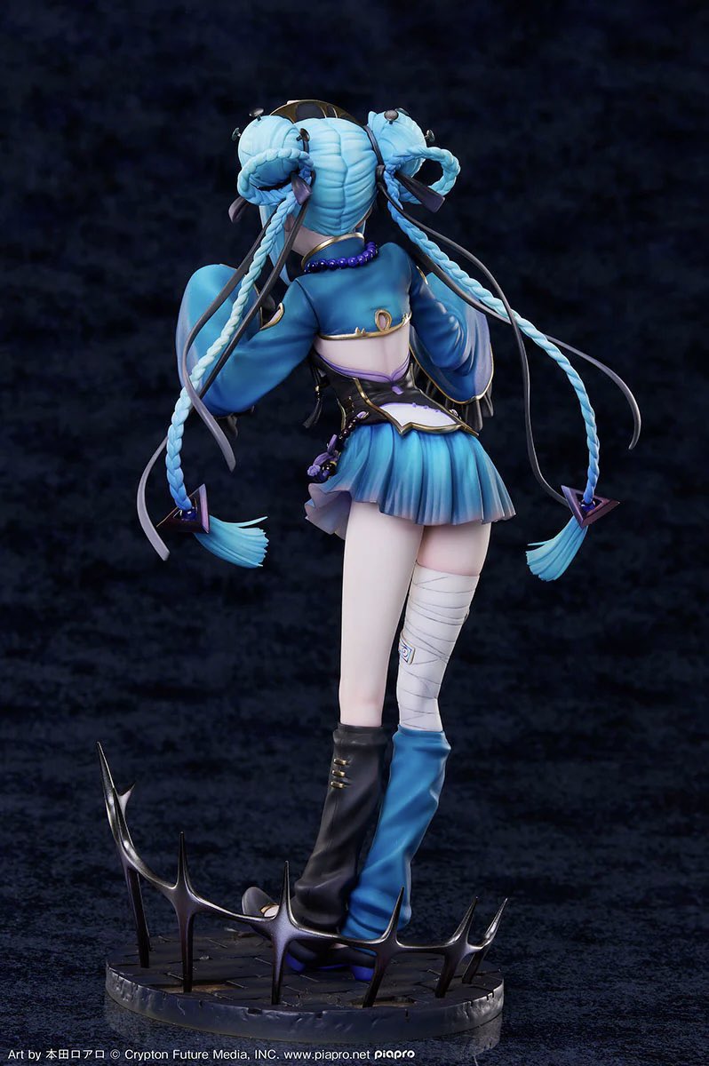 【❕予約受付中❕】
デザインココさんから、キョンシーなミクちゃんのフィギュアが予約受付開始です！

くすみブルーのカラーリングが可愛い…❕🖤🩵どこから眺めても魅力的に仕上げて頂いてます！

7月4日〜9月18日まで受付とのこと。
ぜひぜひよろしくお願いいたします〜！