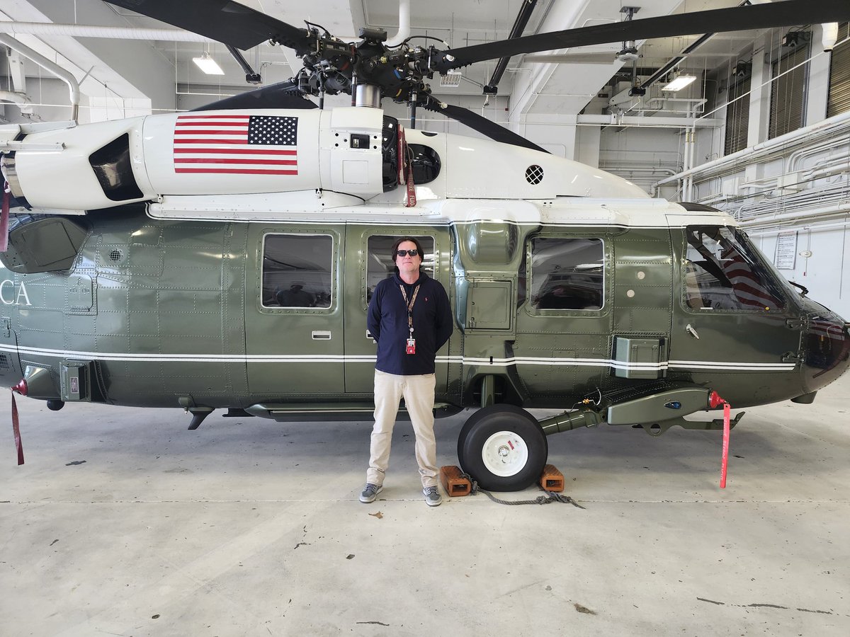 I've been on AF1, AF2, and now MX1.  I sat in the same seat the last  4 POTUS have! Couldn't post till he was gone,  Proud to do my small part to support.