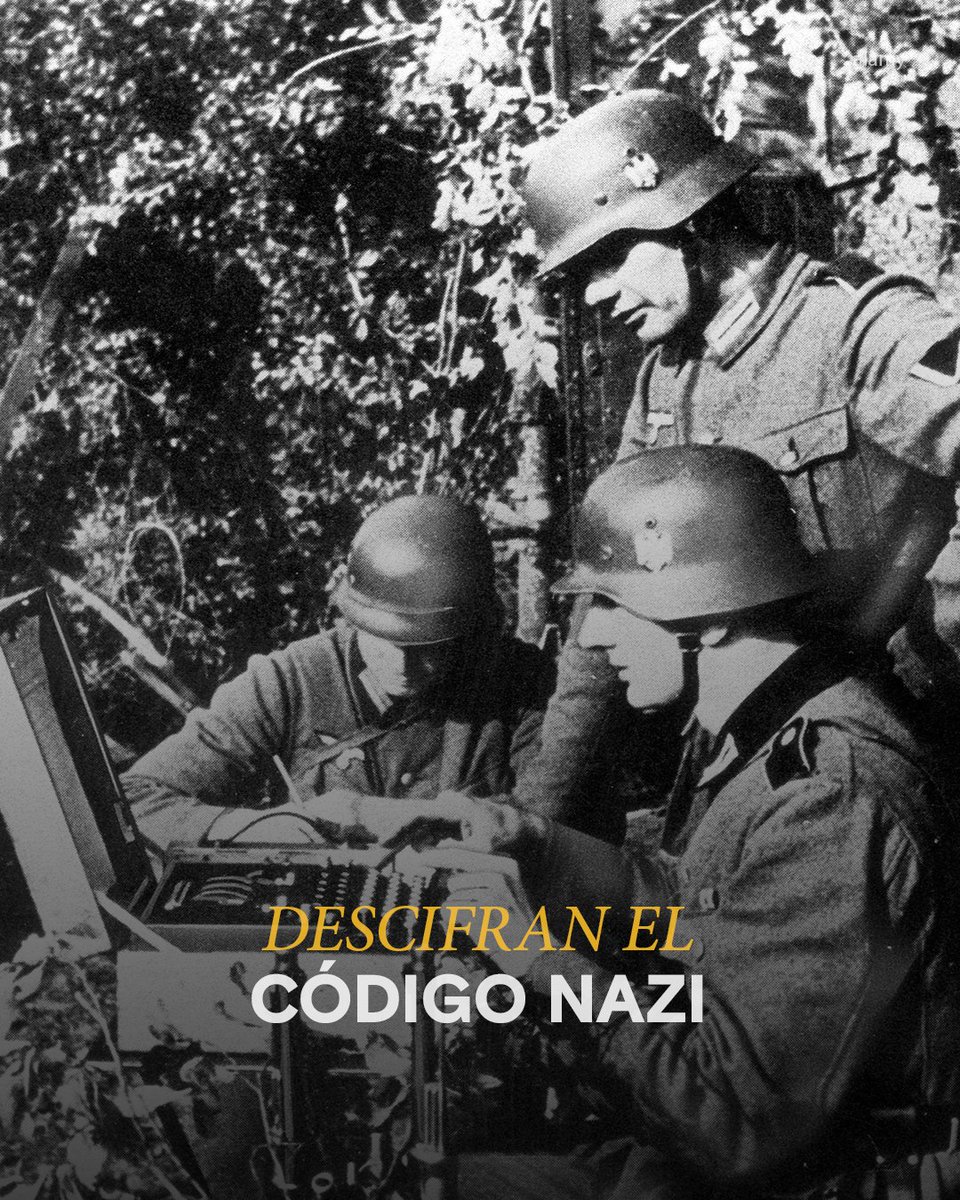 #HoyEnLaHistoria En 1941, criptógrafos británicos lograban descifrar el código secreto del ejército alemán.
