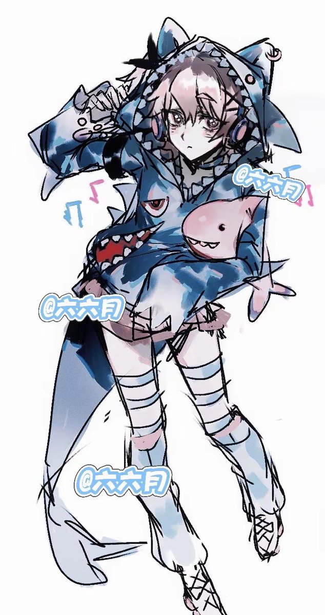 Lly100619's tweet image. This is me... There are some different costumes. I like small animals.
I‘m very grateful to my friends for drawing them for me.🥰
#自设 #oc