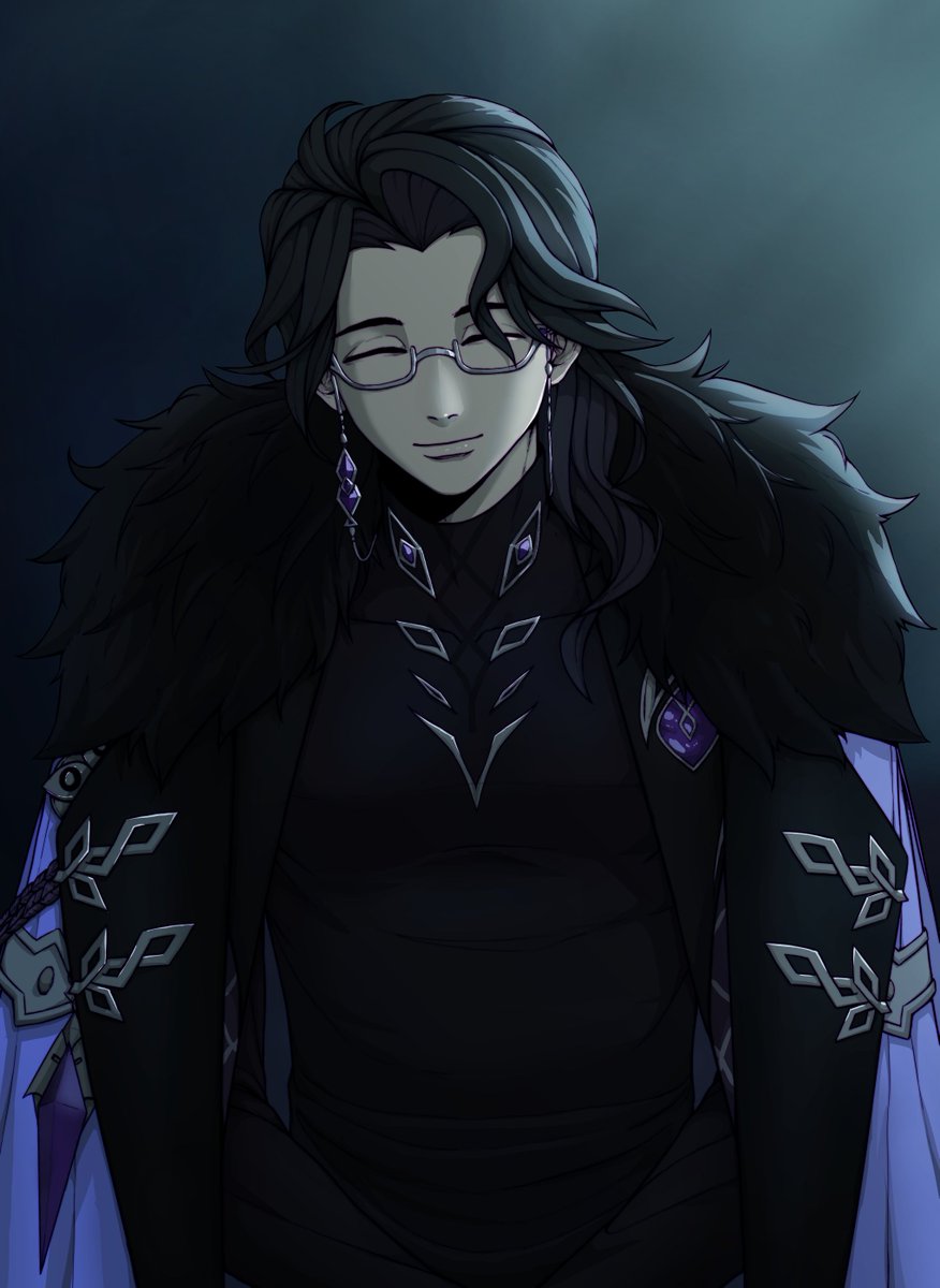 Nebula_Lines's tweet photo. Old Pantalone fanart, I still like this piece so might as well post it here :DD
#GenshinImpact #Pantalone https://t.co/mHcbcorldo