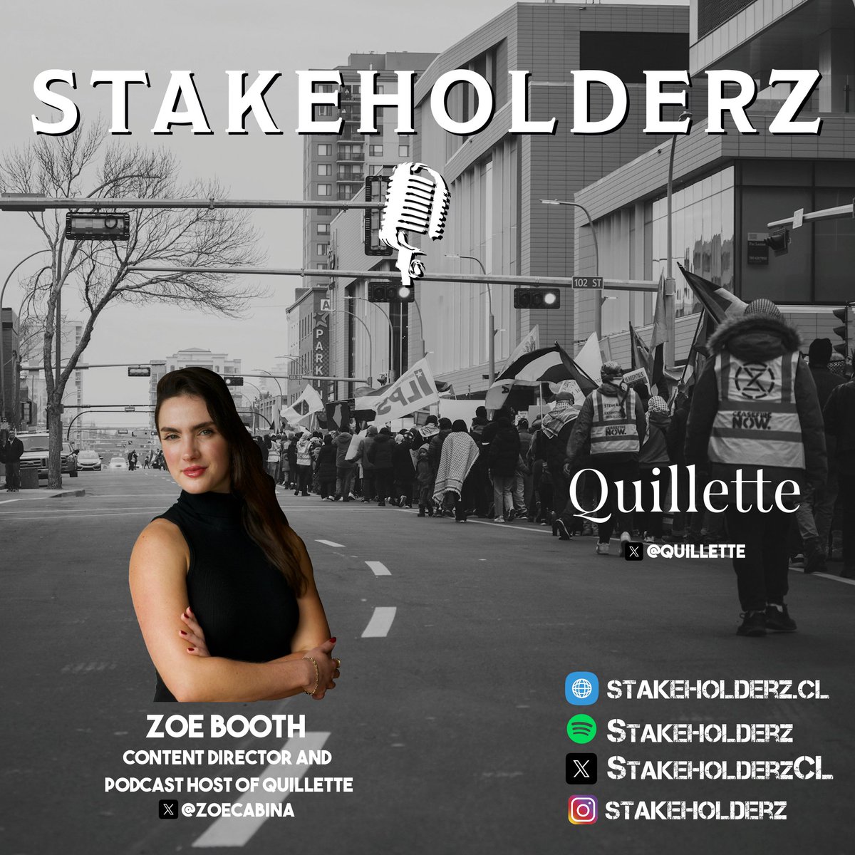 🎧 [SPECIAL EPISODE]❗🇦🇺 🇨🇱
In this special episode, we discuss identity politics, cancellation culture, gender ideology and the Israeli-Palestinian conflict with <a href="/zoecabina/">Ζoë</a>, Content Director and podcast host at <a href="/Quillette/">Quillette</a>.

⭕ Link in Bio👆🏻

#stakeholderz
#quillette