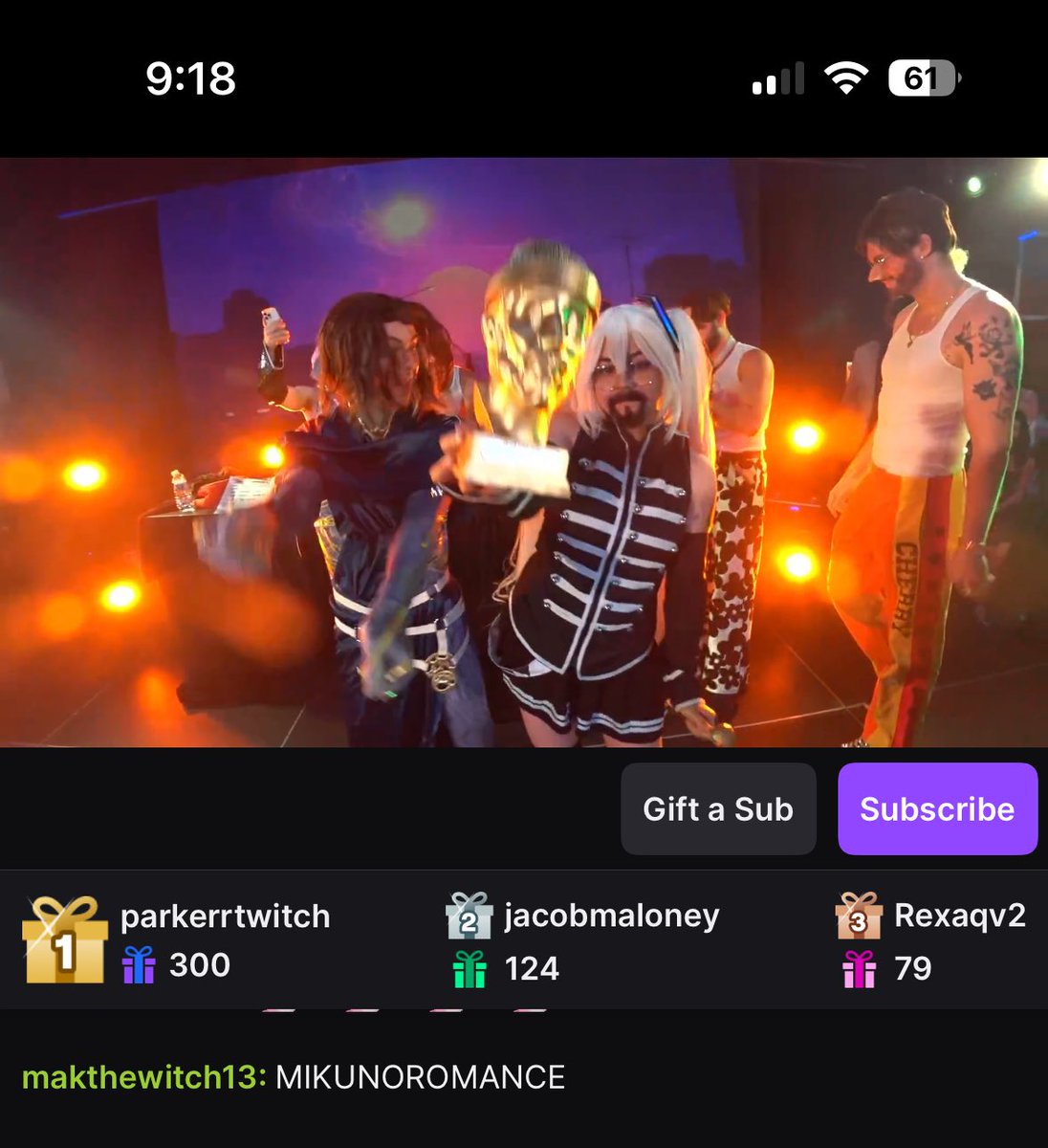 GG 
mcrMikuNoMoney
Demos stay winning 
Who r u im obsessed what a W