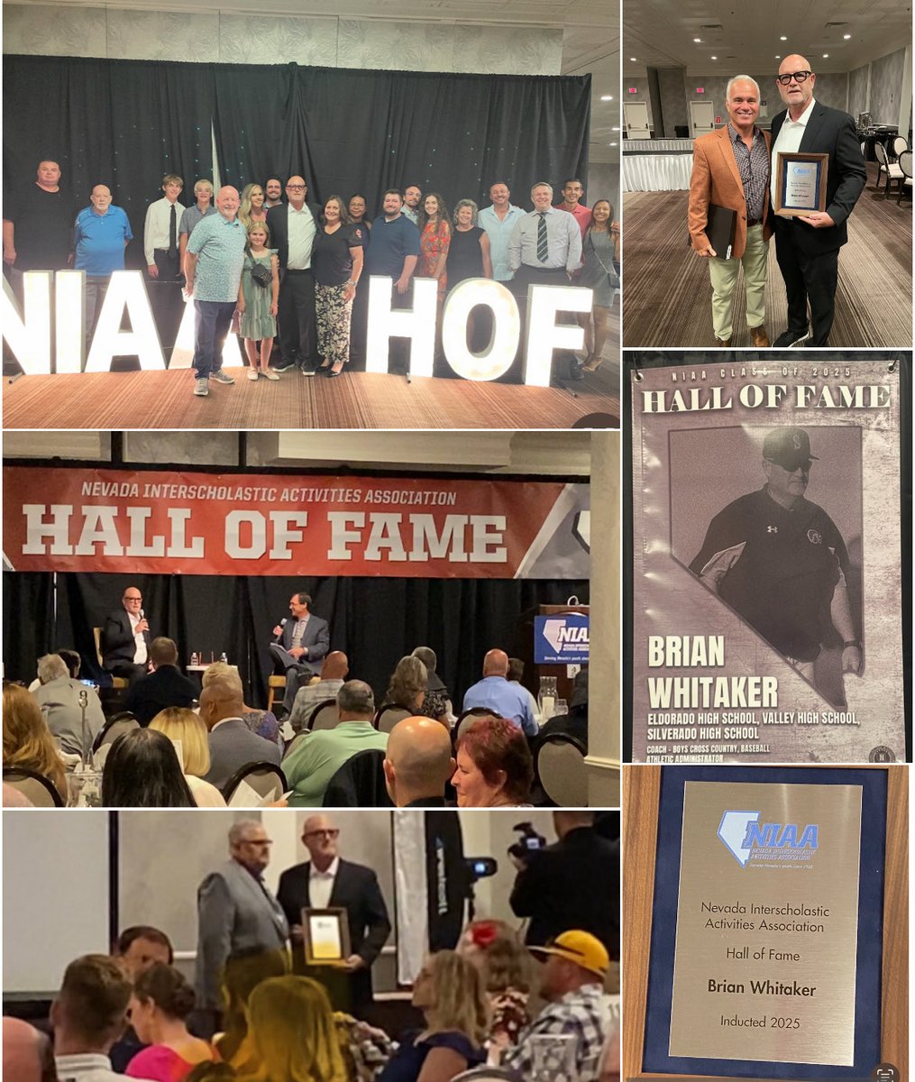 Brian Whitaker (@papawhit12) on Twitter photo Congratulations to all Class of 2025 inductees. Fun reconnecting with and meeting so many distinguished members of the athletic community.
Great time with family and friends. Thank you all for the love and support.
Well done <a href="/NIAASports/">Nevada Interscholastic Activities Association</a>
#classnevergoesoutofstyle Congratulations to all Class of 2025 inductees. Fun reconnecting with and meeting so many distinguished members of the athletic community.
Great time with family and friends. Thank you all for the love and support.
Well done <a href="/NIAASports/">Nevada Interscholastic Activities Association</a>
#classnevergoesoutofstyle