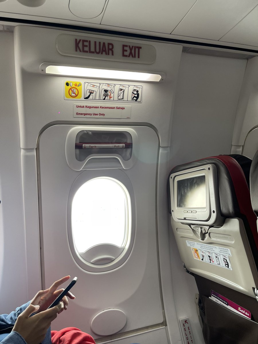 Didn't forget my luggage bag this time.

And got my good luck seat/row 👀 11a equivalent 😂