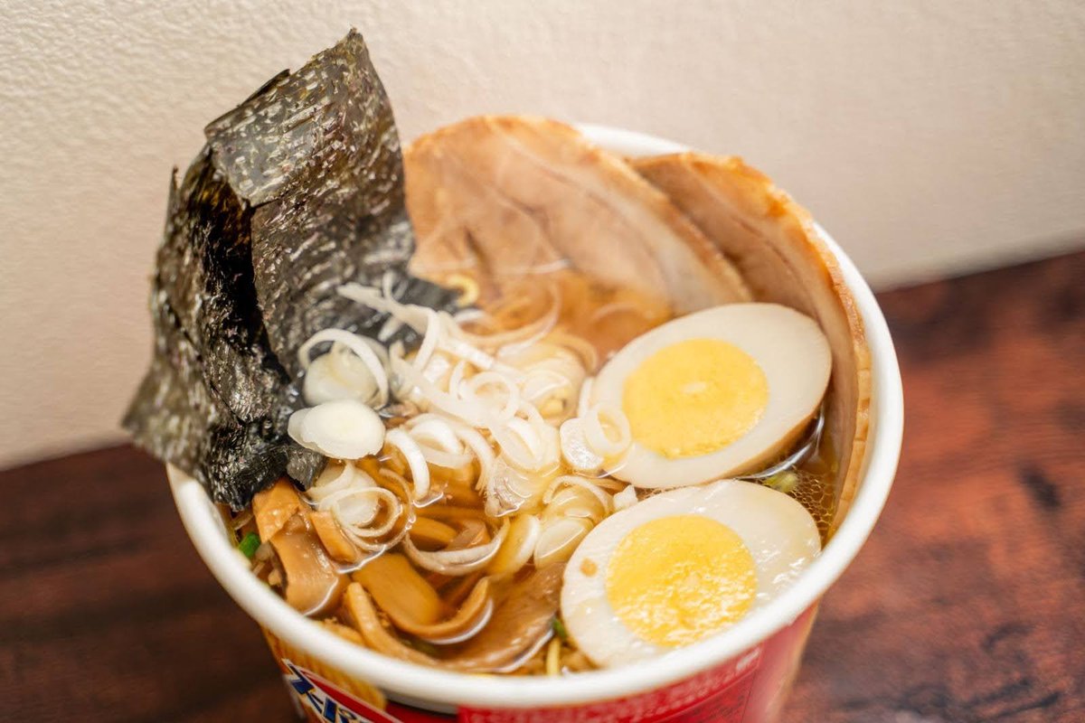 acecook_jp's tweet image. なんとめでたい
🍜🍜🍜🍜🍜
#ラーメンの日
🍜🍜🍜🍜🍜
今日はトッピング盛り盛りで
#スーパーカップ をいただきます!
