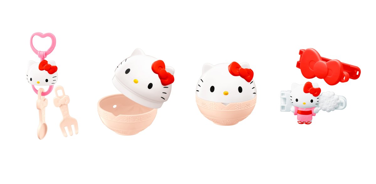 マクドナルドのハッピーセット 「ハローキティ」7/11(金)発売🍔 日焼け