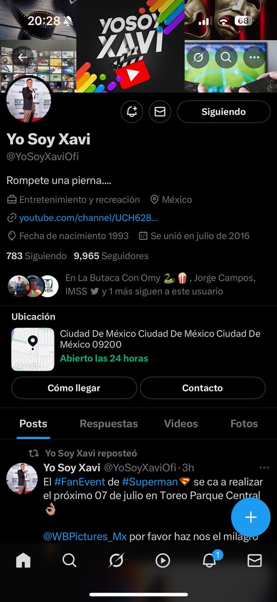 giardo_08's tweet photo. @YoSoyXaviOfi @Cinepolis @ButacaConOmy @UniversalMX @Universal_Video @IvankarlS https://t.co/VZ4gFGiUQB