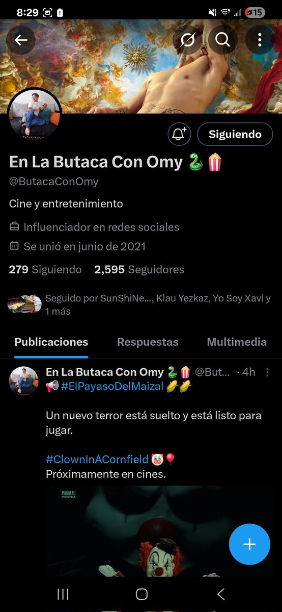RumbeandoAndo21's tweet photo. @YoSoyXaviOfi @Cinepolis @ButacaConOmy @UniversalMX @Universal_Video @ElJohnnyJara vamos! Síguelos 🔥 https://t.co/cTaBgwD2Uk