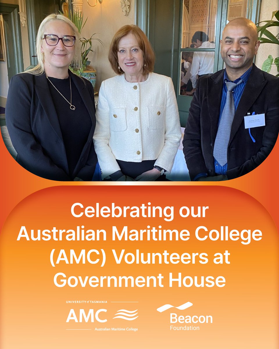 We’re proud to celebrate two of our Top Volunteers, Jess Rice and Dr Samrat Ghosh from the <a href="/AMCTasmania/">AMC</a> at the <a href="/UTAS_/">University of Tasmania</a> , for their outstanding commitment to young Tasmanians. Read more: utas.edu.au/about/news-and…