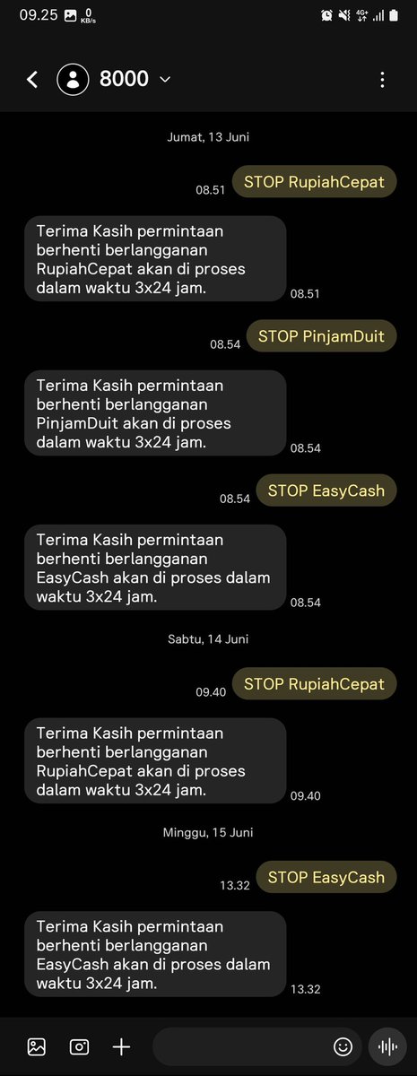 frdabr's tweet photo. @Telkomsel 
udah di stop masih aja dikirim cok. tiap pagi di tlfon pinjol, risih cok .. jgn kyk gini lah cok https://t.co/MULorcRRaI