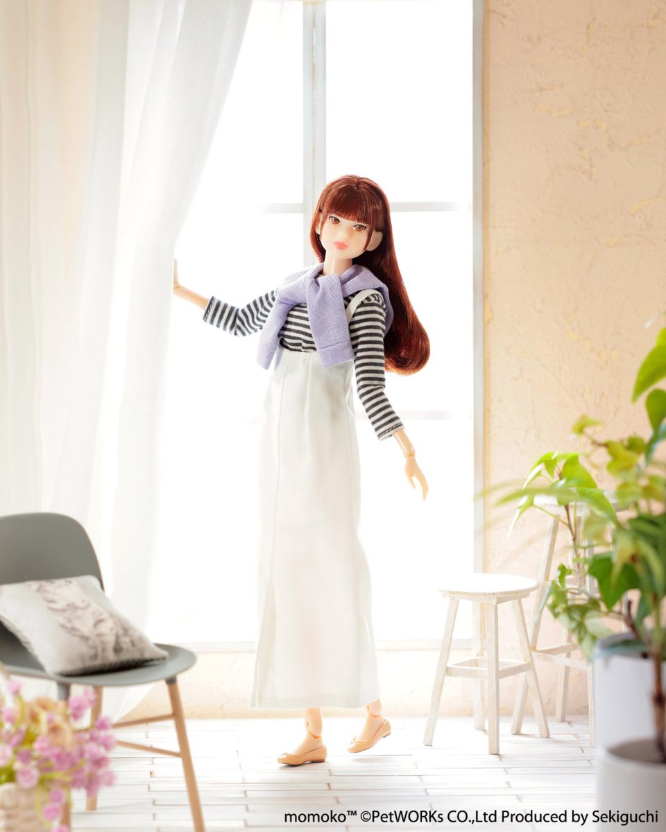 新商品 #NEW 「momoko DOLL フレッシュ モーニング 」 カーテンを