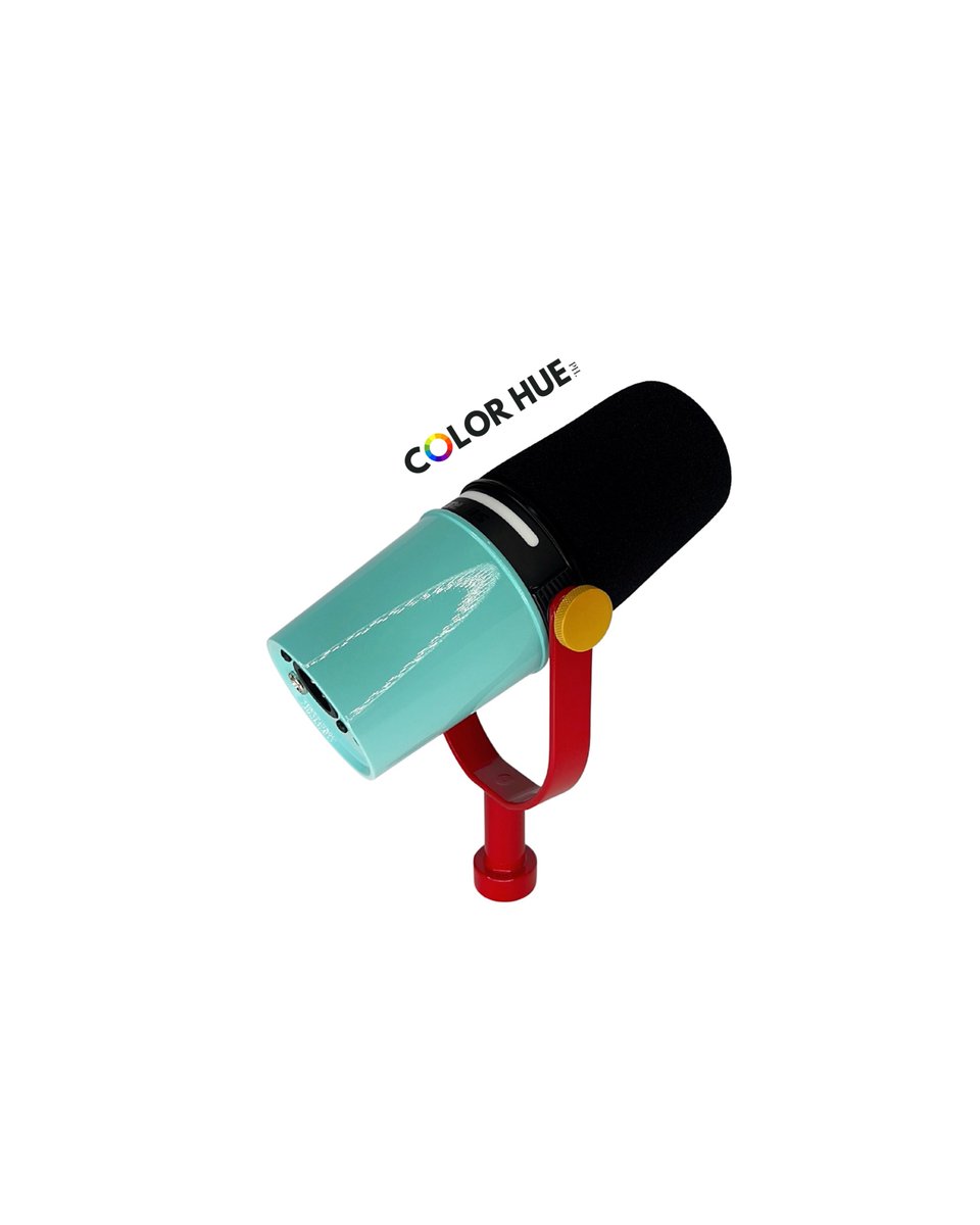 ColorHuePH's tweet image. Custom Shure MV7+ for Jed Madela 🩵❤️💛 Custom made by @colorhueph ✨ for inquiries, fan projects, sponsorship send us a DM 📧 #colorhueph #jedmadela #mv7+ #podcast #streamingmic #customized #custom #custommade #custommic #custommicrophone #locallymade