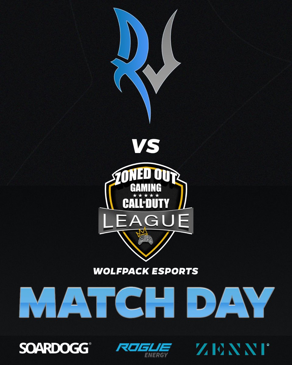 Revive Uprise (@reviveuprise) on Twitter photo 🚨 MATCH DAY 🚨
Our Master Division takes on week 2 in the <a href="/ZGLCallofDuty/">Zoned Out Gaming League</a> in hopes for the W!
🆚 Wolfpack Esports
⏰ 10:30pm EST
📺 TBA
<a href="/SoarDogg/">SoarDogg Apparel</a> | <a href="/TheRogueEnergy/">Rogue Energy</a> | <a href="/zennioptical/">Zenni®</a> 🚨 MATCH DAY 🚨
Our Master Division takes on week 2 in the <a href="/ZGLCallofDuty/">Zoned Out Gaming League</a> in hopes for the W!
🆚 Wolfpack Esports
⏰ 10:30pm EST
📺 TBA
<a href="/SoarDogg/">SoarDogg Apparel</a> | <a href="/TheRogueEnergy/">Rogue Energy</a> | <a href="/zennioptical/">Zenni®</a>