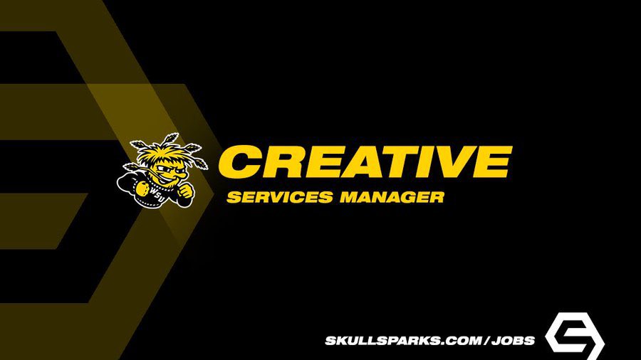 SkullSparks (@skullsparks) on Twitter photo Opportunity with <a href="/GoShockers/">Go Shockers</a>
Creative Services Manager
Wichita, Kansas
tinyurl.com/yx4dn9jy
SkullSparks.com/jobs/ Opportunity with <a href="/GoShockers/">Go Shockers</a>
Creative Services Manager
Wichita, Kansas
tinyurl.com/yx4dn9jy
SkullSparks.com/jobs/