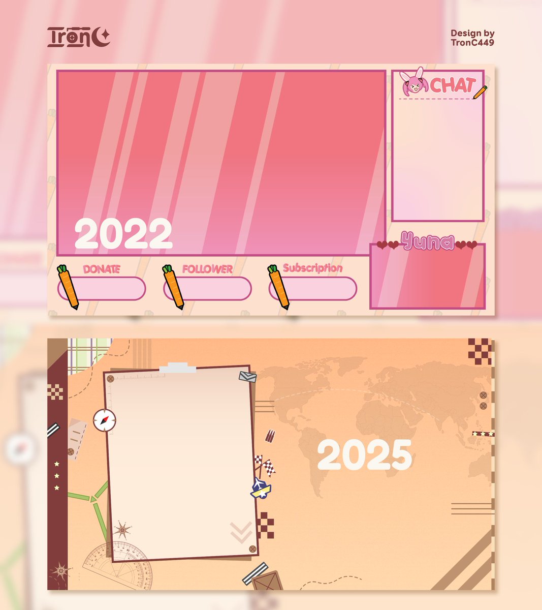 TronC449's tweet image. ⟡˖ Before ➜ After ✨
My first ever overlay was made in early 2022, not my best work ngl :P
After a ton of overlays and learning from others, the design has been improved overall.
Keep doing the great works y'all, you will be better at it.
(Shout out to dabigboi @ItzWuca)