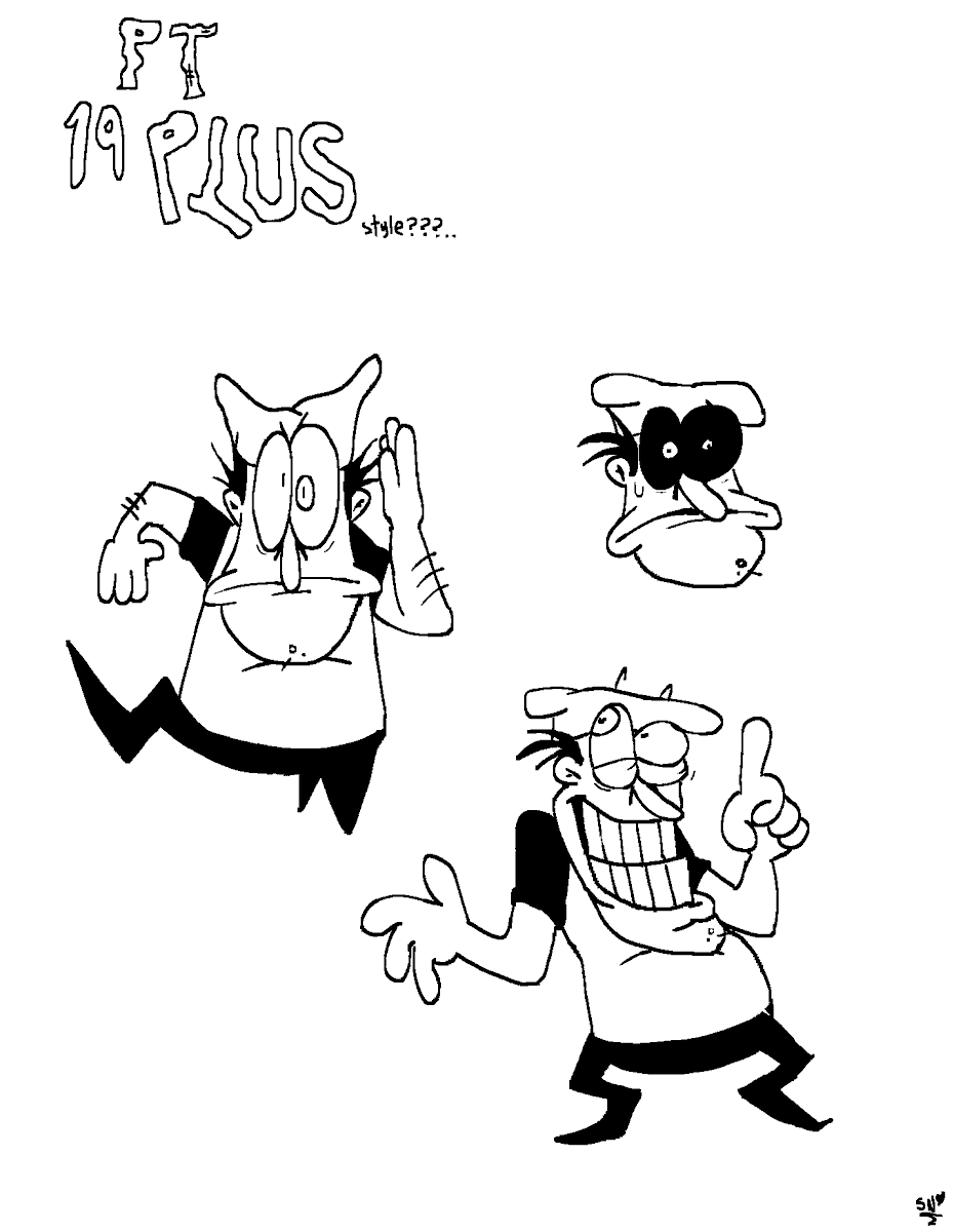 My drawing about Pizza Tower 19 Plus