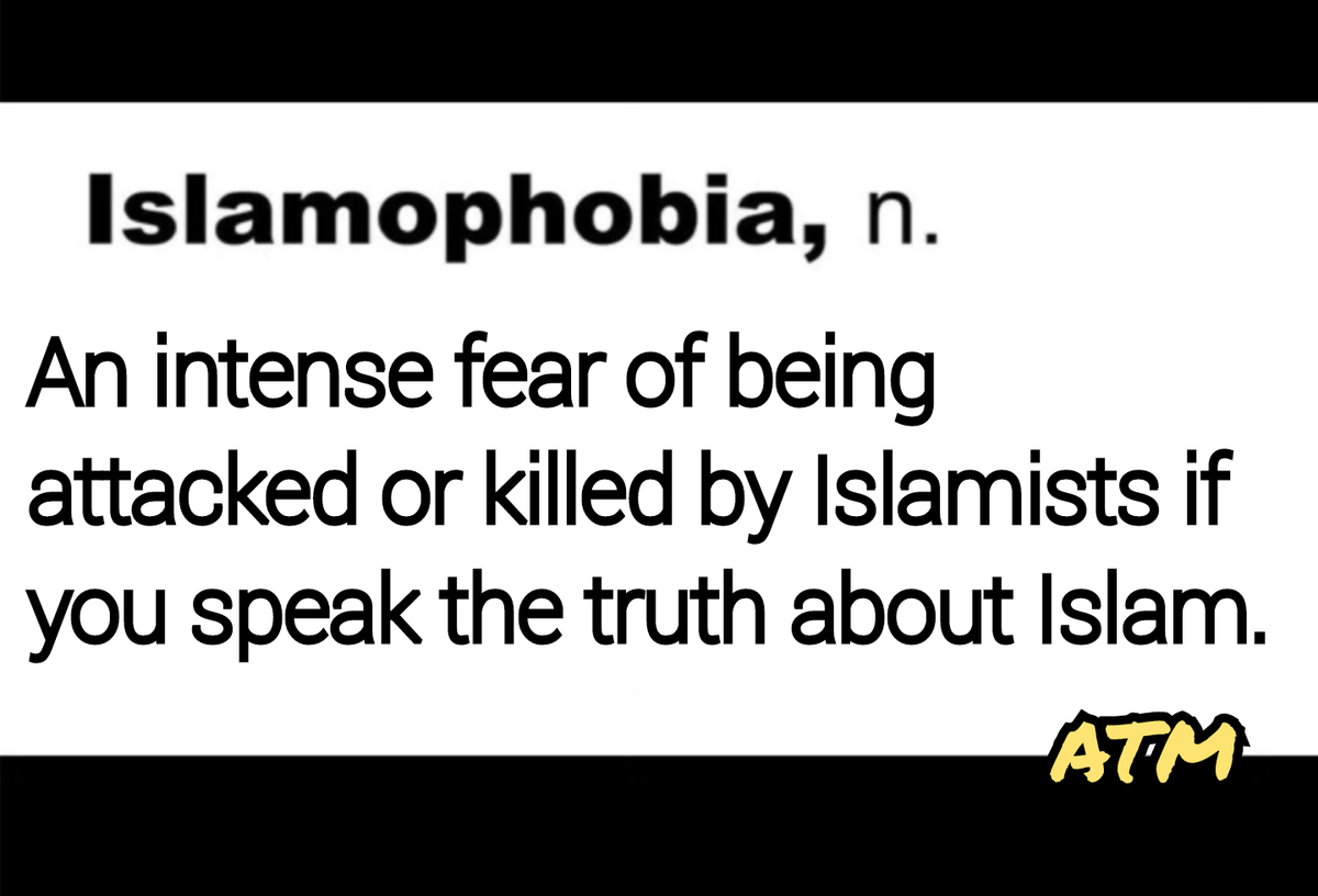 True meaning of Islamophobia.
#Islamophobia