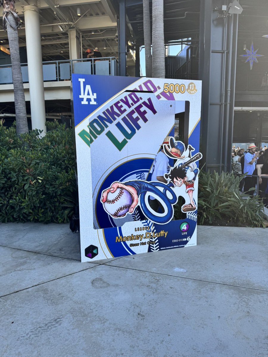 ONE PIECE Nightレポート③️】 ドジャースとのコラボゲーム 『ONE