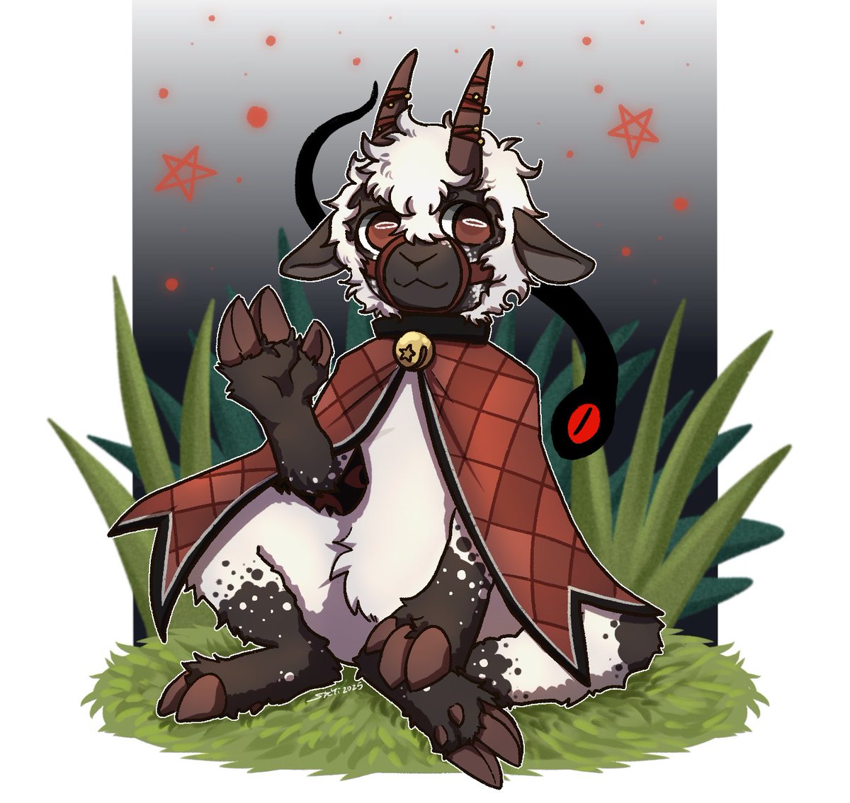 113Miro's tweet photo. 【Artfight】
NO.2_Lamikins (Attack) @Catatombi 
- 
#artfight2025 #teamfossils https://t.co/leMerJJ8uD