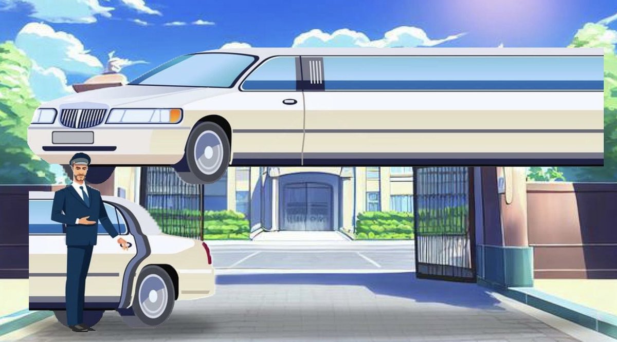 FAXXXX's tweet image. 長すぎて改行してるリムジン
