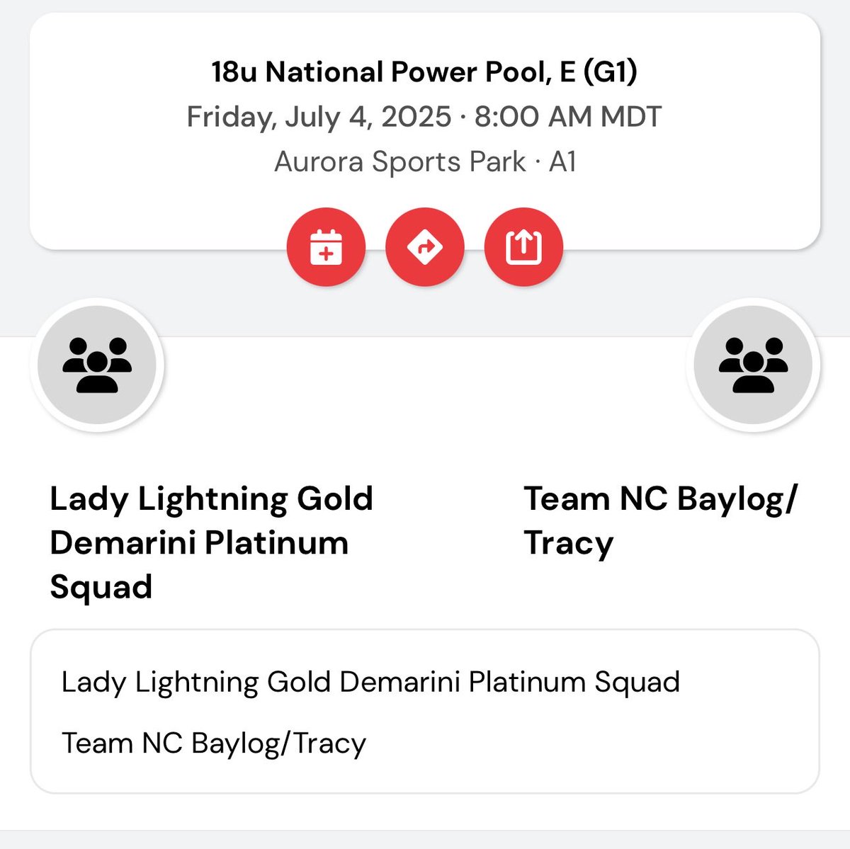 Jordan Nailling (@jordan_nailling) on Twitter photo We have our first bracket game tomorrow at 8am! <a href="/LadyLightningG2/">LLG DPS</a> <a href="/LLGCOACH/">LLG</a> <a href="/btholl/">Bonnie Tholl</a> <a href="/chiddy3/">Amanda Chidester, OLY</a> <a href="/UACoachMurphy/">Patrick Murphy</a> <a href="/KateMalveaux/">Kate Malveaux</a> <a href="/FSU_CoachWilson/">Travis Wilson</a> <a href="/Coach_Shippy/">Vanessa Shippy (Fletcher)</a> <a href="/toddrhoades3/">Todd Rhoades</a> <a href="/SoftballGct/">GCT Softball</a> <a href="/ShugHenson/">Shannon Shug Henson</a> We have our first bracket game tomorrow at 8am! <a href="/LadyLightningG2/">LLG DPS</a> <a href="/LLGCOACH/">LLG</a> <a href="/btholl/">Bonnie Tholl</a> <a href="/chiddy3/">Amanda Chidester, OLY</a> <a href="/UACoachMurphy/">Patrick Murphy</a> <a href="/KateMalveaux/">Kate Malveaux</a> <a href="/FSU_CoachWilson/">Travis Wilson</a> <a href="/Coach_Shippy/">Vanessa Shippy (Fletcher)</a> <a href="/toddrhoades3/">Todd Rhoades</a> <a href="/SoftballGct/">GCT Softball</a> <a href="/ShugHenson/">Shannon Shug Henson</a>