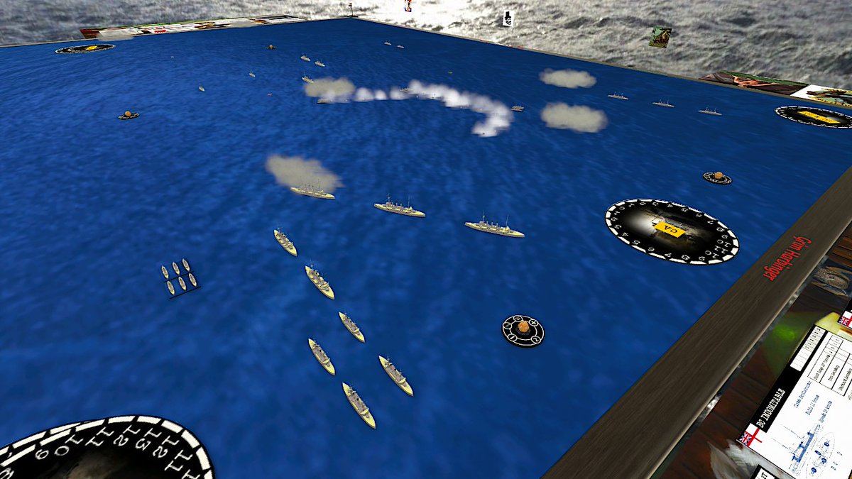 I'm fond of "When Dreadnoughts Ruled the Seas", but its Dogger Bank  scenario needs to get back into the shop for a buff-out.  When matters  were called, the Germans seemed certain to escape easily with all their  victory points in tow.