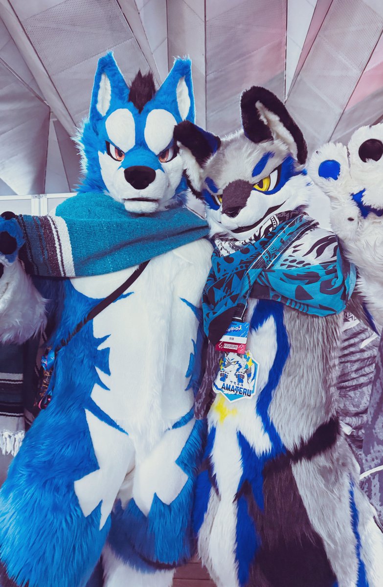 🛜🟦🔵🦋🔹🅿️🎽Ⓜ️🧢🔷🫐
#FursuitsFriday