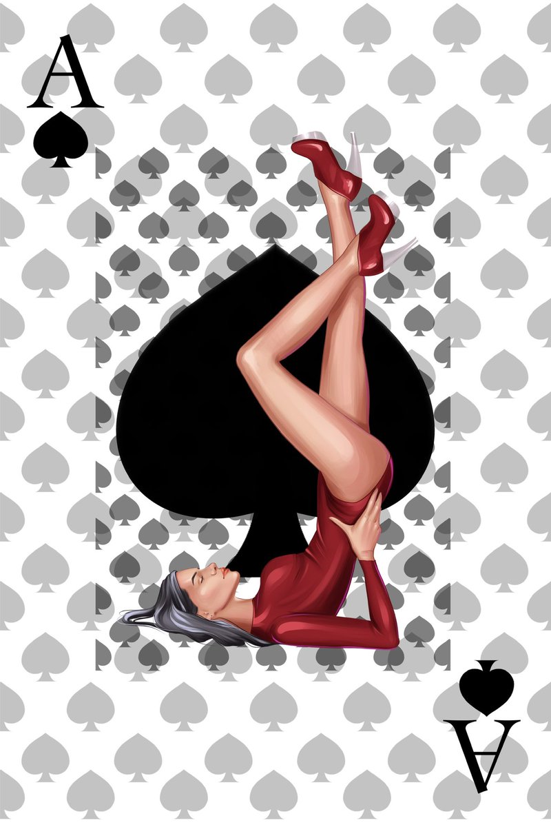 ♥️♦️♣️♠️

In a small town where everyone knew everyone, it was a mystery. In the evenings, when the sun went down, she would gather to play cards with her friends. 
The aces in her hands seemed magical: they revealed secrets and gave hope. One day, in the midst of the game, she