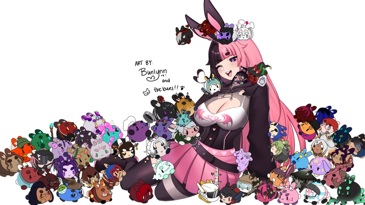 bunlynnVT's tweet image. that was the most special week of streams of my life, buns!!! wow how much our bun family has grown!! thank you so much for hanging out with me, all of you are so sweet and awesome. THANK YOU FOR DESTROYING THE SUB GOALS THANK YOU SO MUCH FOR SUPPORTING ME! NEXT WEEK MORE FUN!!