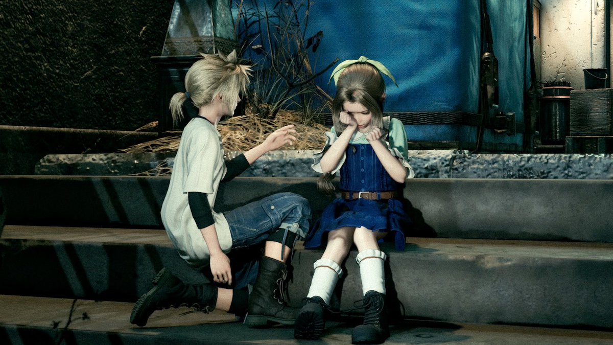 aerithsclouds's tweet image. it's okay #clerith