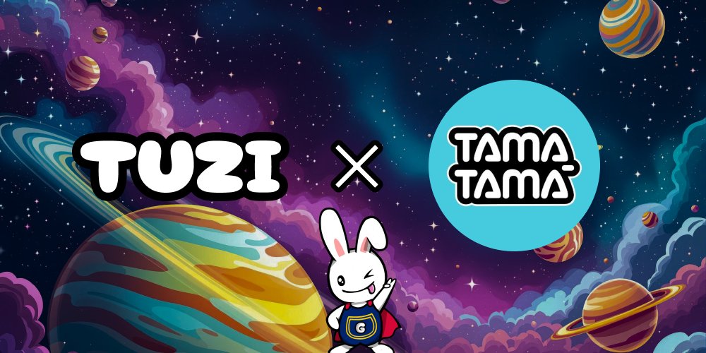 TeamTuzi's tweet image. Tuzi 🤝 TamaTama
We’re thrilled to be partnering with @tamatamaxyz_
GTD spots were raffled among Tuzi holders in our Discord.
🐰