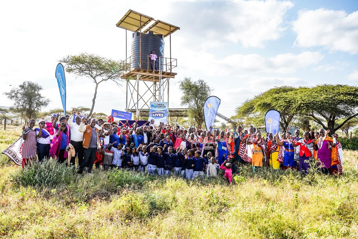 Lamech💫🇰🇪 (The Local Man) (@lamechlamarch25) on Twitter photo People of Action.
Glad to have joined RC Nairobi Aqua & <a href="/DavisShirtliff/">Davis & Shirtliff</a> in commissioning a solar-powered borehole at Oloolera Primary, Kajiado -a lifeline for the school & community.
Clean water, renewable energy, cultural pride & shared humanity.
#PeopleOfAction People of Action.
Glad to have joined RC Nairobi Aqua & <a href="/DavisShirtliff/">Davis & Shirtliff</a> in commissioning a solar-powered borehole at Oloolera Primary, Kajiado -a lifeline for the school & community.
Clean water, renewable energy, cultural pride & shared humanity.
#PeopleOfAction