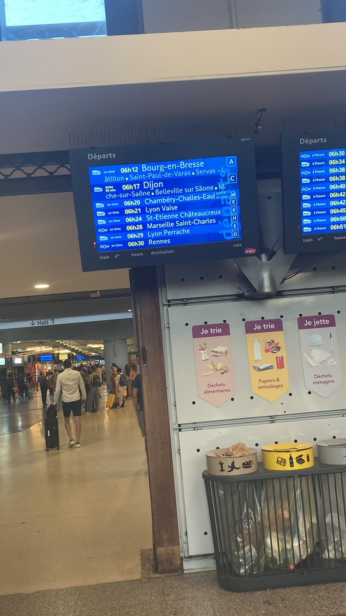 Un petit problème d’affiche en Gare de Lyon Part-Dieu sur le train de 6h12 <a href="/SNCFTERAURA/">SNCF TER AURA</a> ?