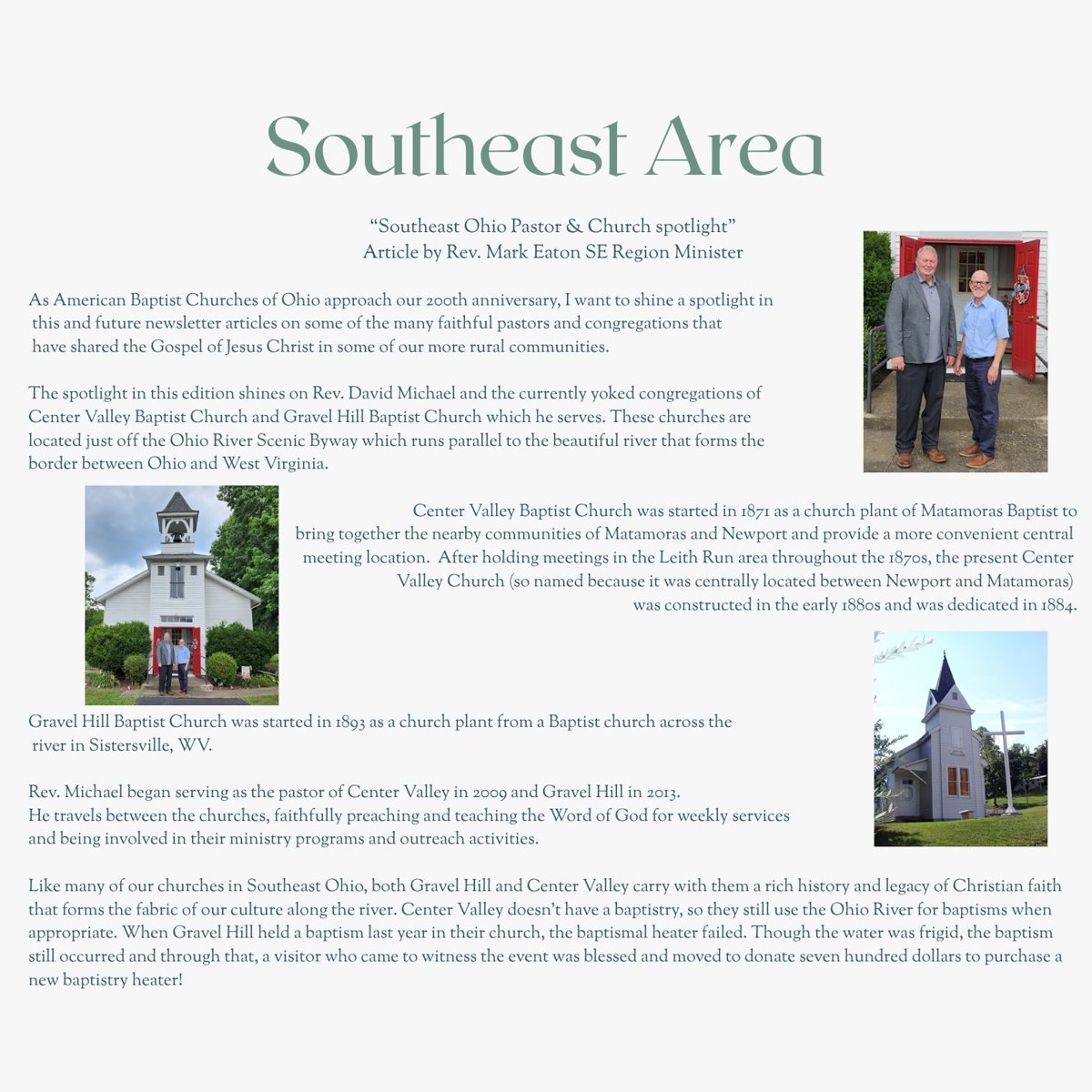 ABCofOhio's tweet image. This is just a small portion of News from the Southeast region of ABC Ohio. This and more news from across the state is available in the LATEST EDITION of the ABC Ohio E-Newsletter "The Impression" and it is ready to download TODAY! Check it out at abc-ohio.org