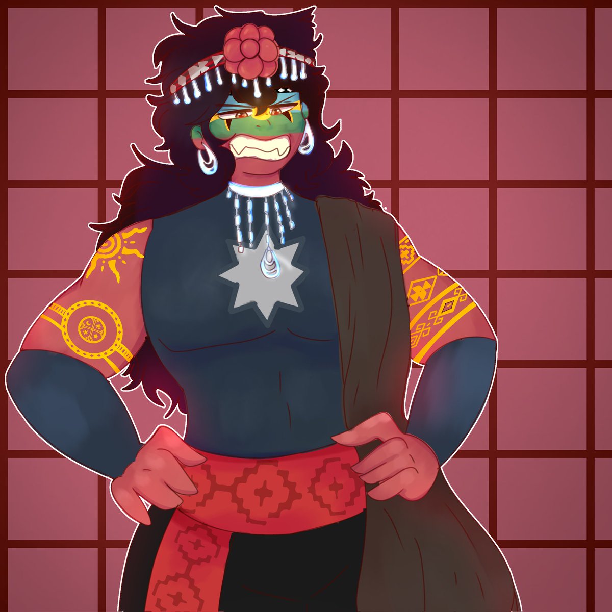 Kasu_306's tweet photo. Presento a las madres y padres, en mi au // padre de bolivia/ tiwanaku, Perú/ caral, chile/ mapuche, argentina/ Tehuelche
#contryhumans #dibujos https://t.co/Qjg64MQq6N