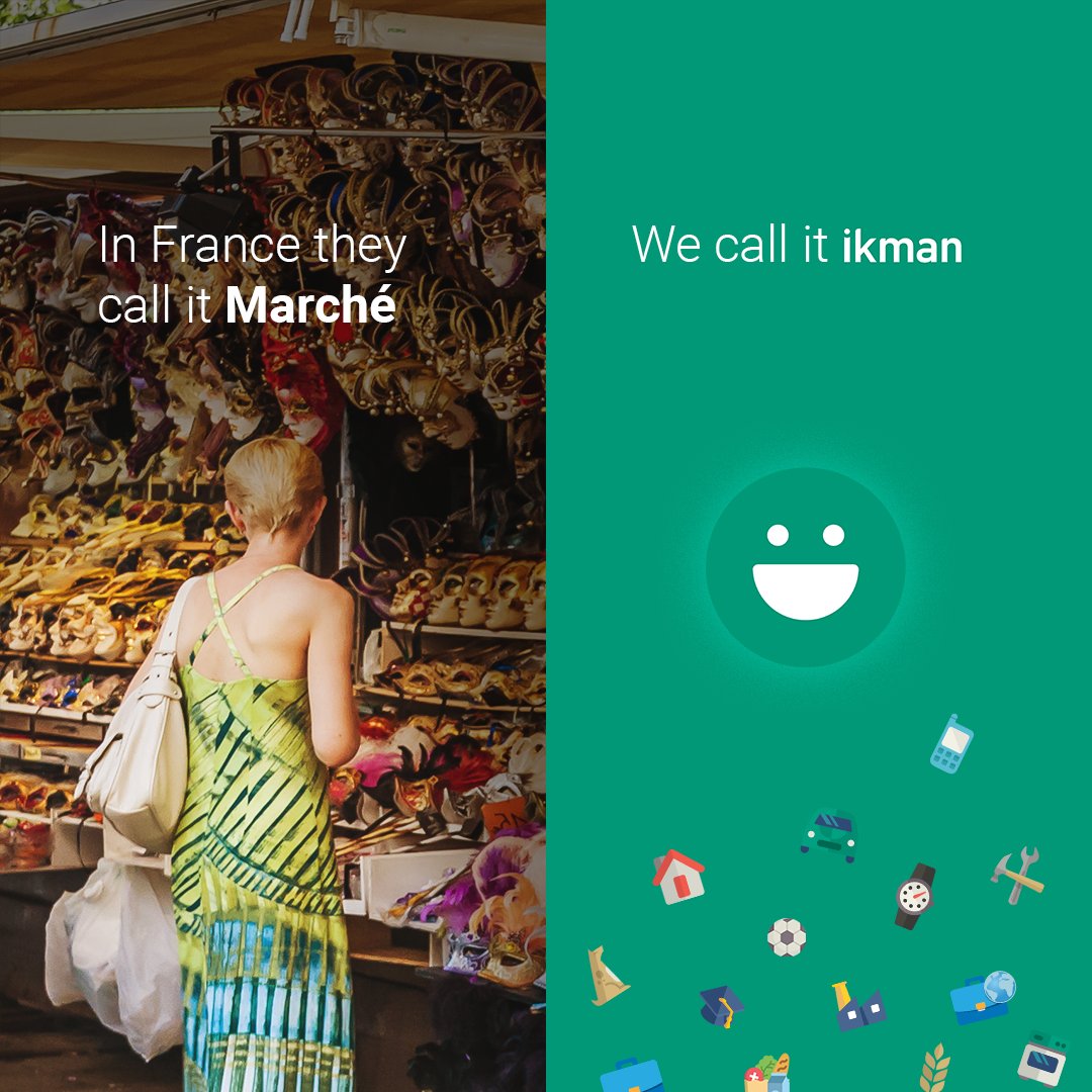 Ikman_lk's tweet photo. In France, they call it Marché 🇫🇷
We call it ikman 💚

Buy it. Sell it. Find it. Love it.👇
https://t.co/0Xi8ia7R0R

Everything you need, all in one place.

#ikman #SellNow #BuyNow #EasyFastSafe https://t.co/G4qvMRba7J