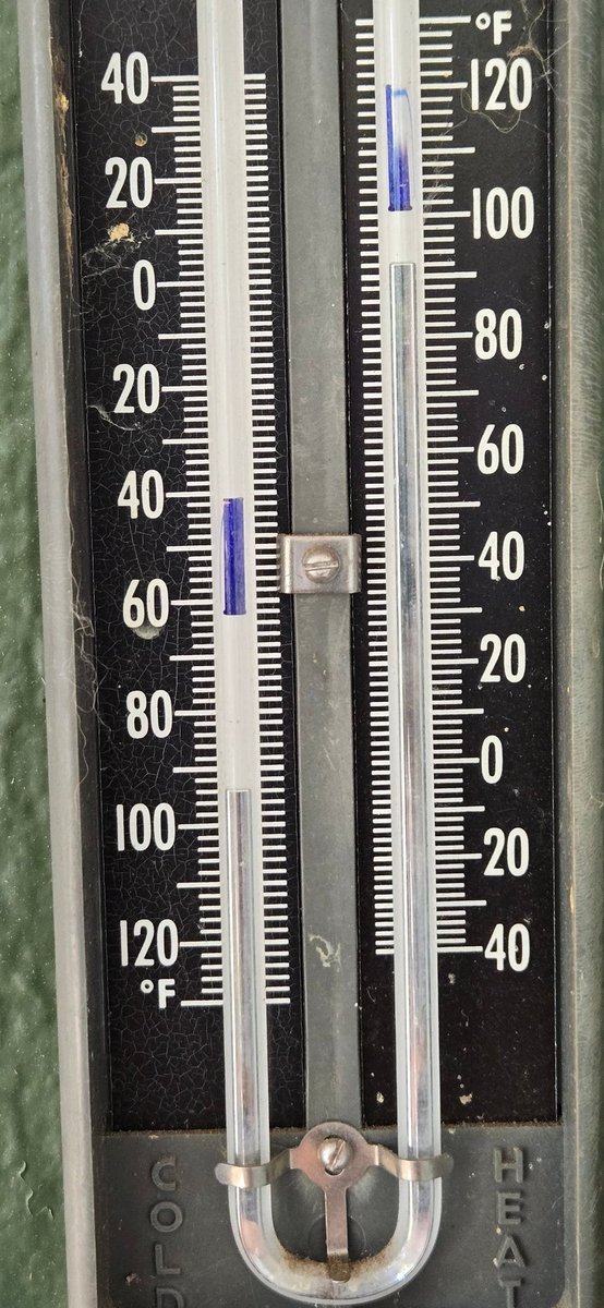 wijamc's tweet photo. Wide temperature range today. https://t.co/x9T6tHX1mh