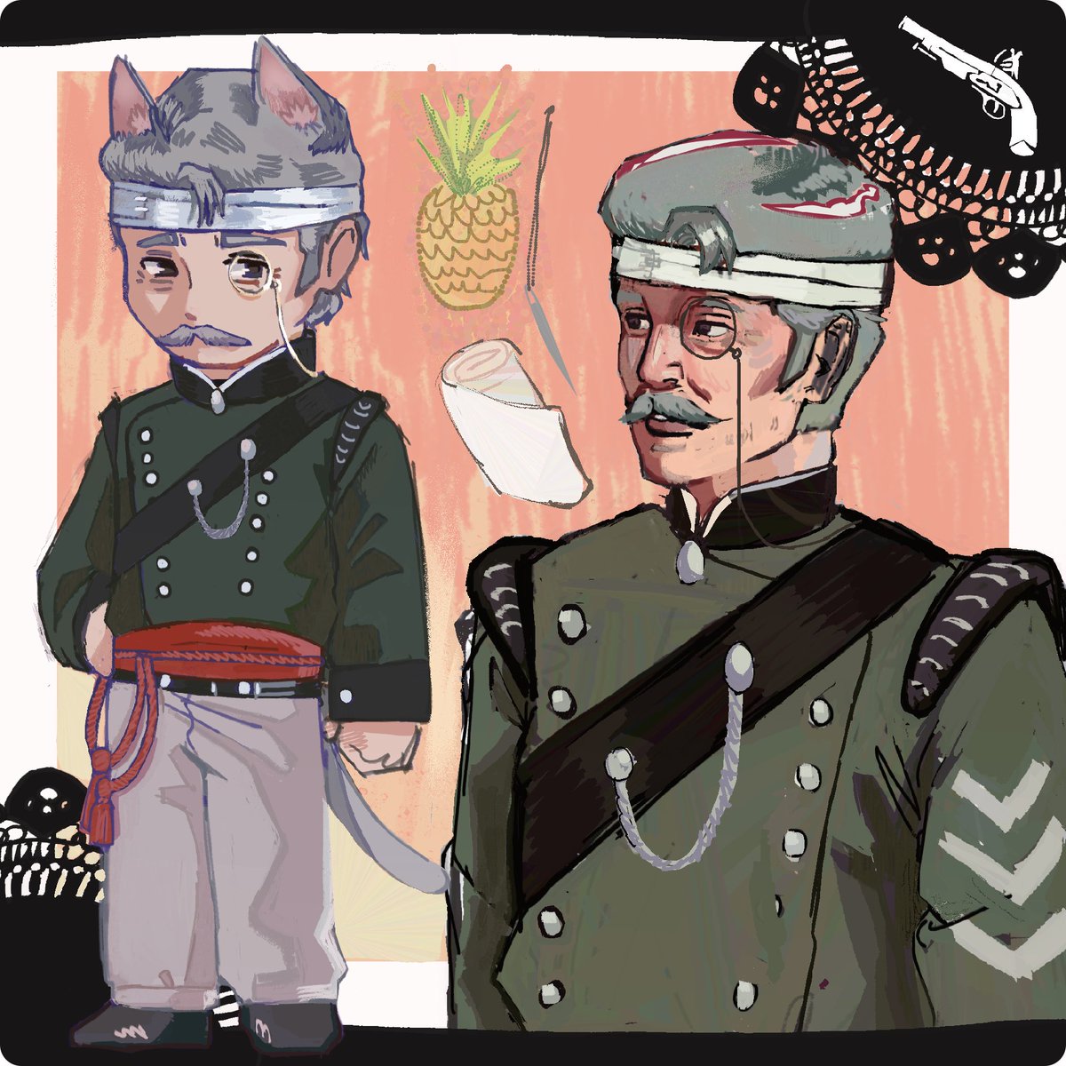 Soap_Nero's tweet image. #gutsandblackpowder #gutsandblackpowderoc