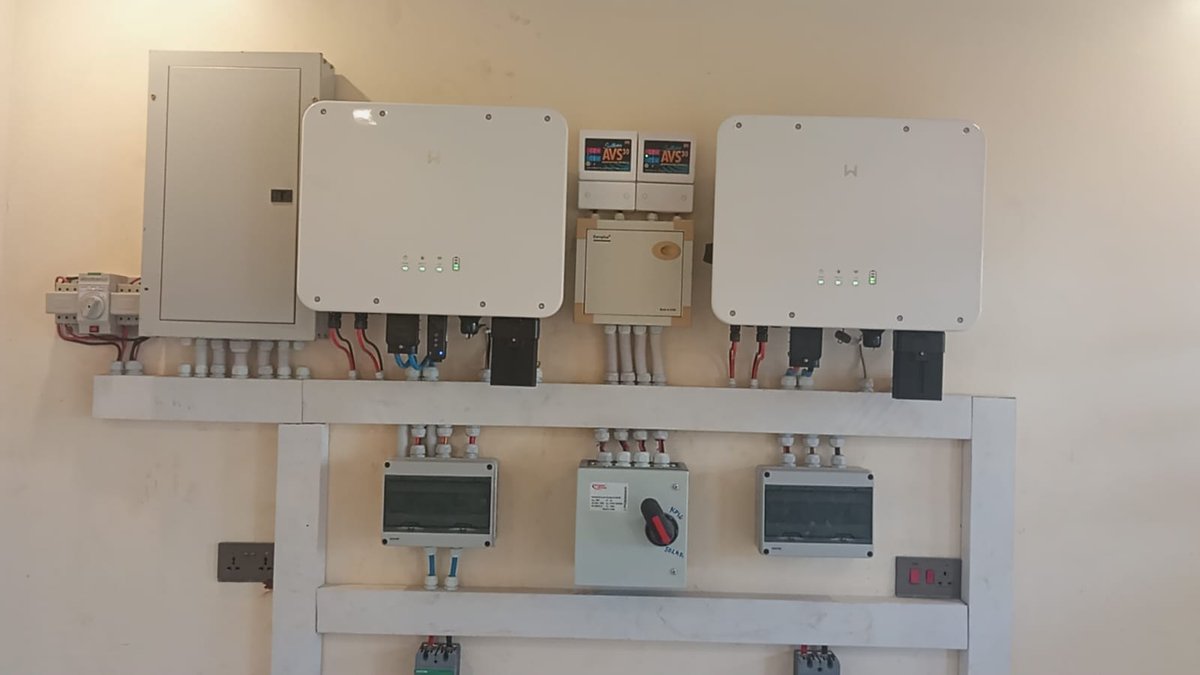 onsolarbills's tweet photo. we have been able to make the following changes.

1. Water pumps are now available 24 hrs for his cows
2. Milking machines shall be incorporated and be used anytime 
3. Client can now focus on other developments things other than the old generators that was part of his headache https://t.co/d5T6r68M2M